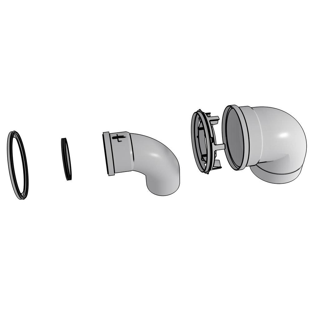 Rinnai 90 Degree Vent Pipe Elbow 