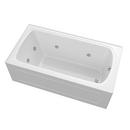 PROFLO&reg; White 59-3/4 x 32 in. Whirlpool Alcove Bathtub Right Drain 