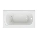 PROFLO&reg; White 66 x 36 in. Whirlpool Alcove Bathtub Right Drain 
