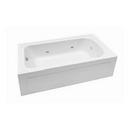72 x 36 in. Whirlpool Alcove Bathtub Right Drain in Biscuit