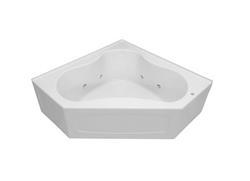 60 x 60 in. Soaker Corner Bathtub in White