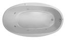 70 x 40 in. Whirlpool Drop-In Bathtub with End Drain in White
