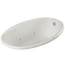 PROFLO&reg; Biscuit 70 x 40 in. Whirlpool Drop-In Bathtub with End Drain 