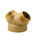 FPPI&reg; Rough Brass 4 x 2-1/2 x 2-1/2 in. Brass Roof Manifold 