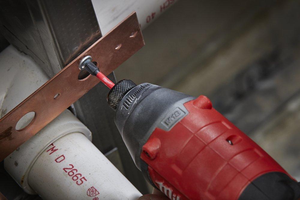 Milwaukee&reg; Silver 1/4 x 1/4 in. Hex Phillips 1 Piece 