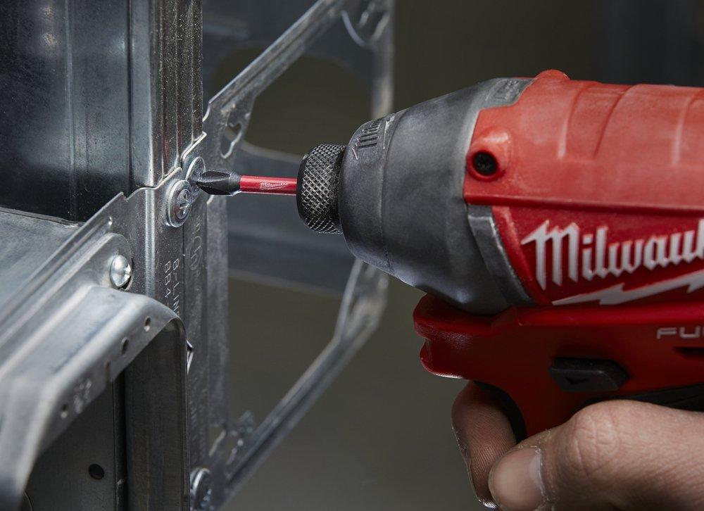 Milwaukee&reg; Silver 1/4 x 1/4 in. Hex Phillips 1 Piece 