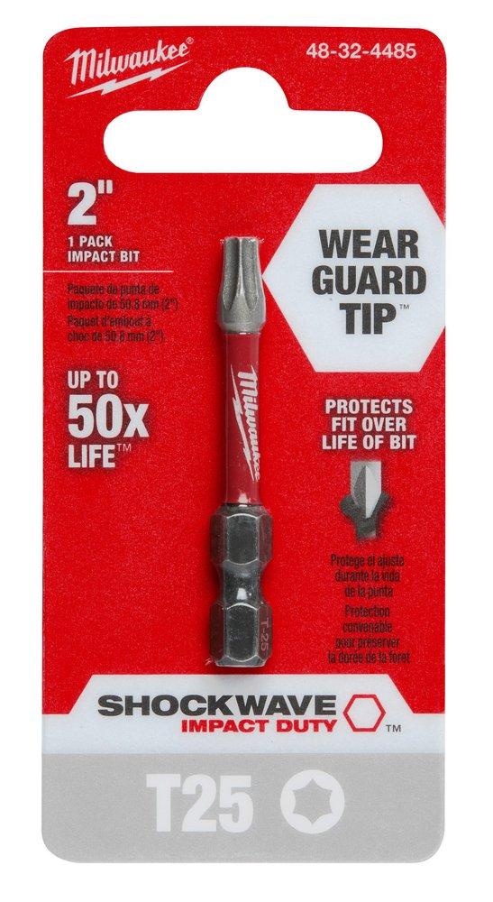 Milwaukee&reg; Silver 1/4 x 1/4 in. Hex Torx&reg; 1 Piece 