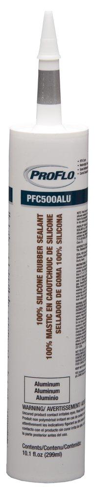 PROFLO&reg; Aluminum 10.1 oz. Silicone Caulk 