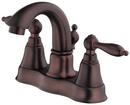 3-Hole Lavatory Faucet with Double Lever Handle in Oil Rubbed Bronze