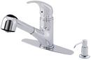 Gerber Plumbing Polished Chrome 2.5 gpm 2-Hole Single Lever Handle Kitchen Faucet 