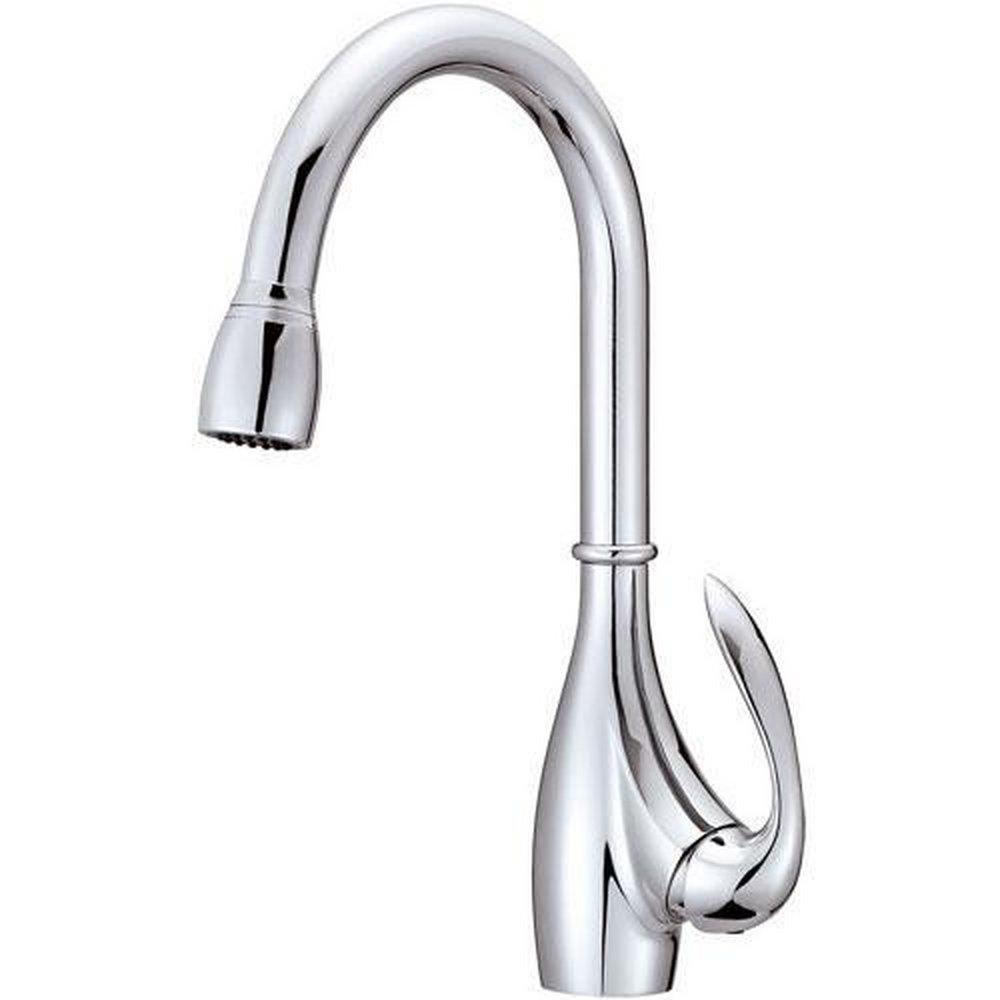 Gerber Plumbing Polished Chrome 2.5 gpm Single Lever Handle Pull-Down Kitchen Faucet 
