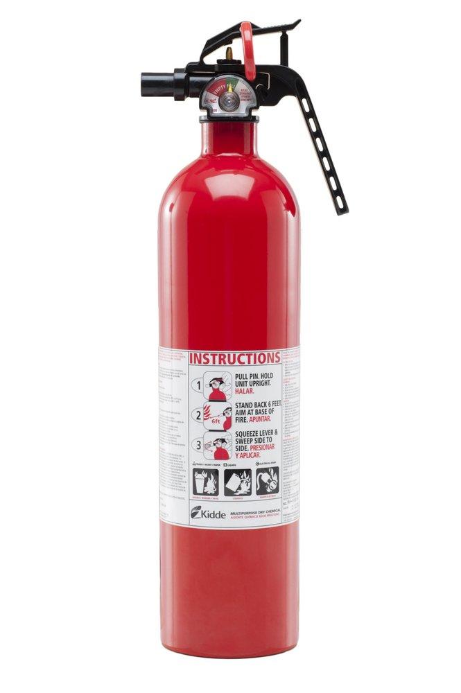 Kidde Red Disposable Fire Extinguisher 