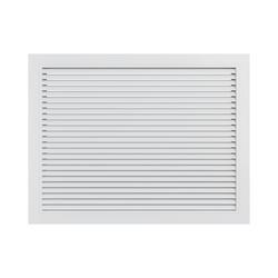 18 x 24 in. Filter Grille Horizontal Blade in White Aluminum