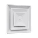 PROSELECT&reg; White T Bar High Volume Diffuser 2-Cone with Collar 