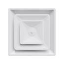 PROSELECT&reg; White Commercial Ceiling Diffuser in White Steel 