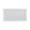 12 x 24 in. Filter Grille Horizontal Blade in White Aluminum