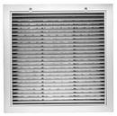 20 x 20 in. Filter Grille Horizontal Blade in White Steel