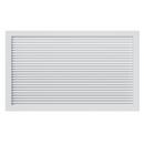 30 x 18 in. Commercial 1-way Return Grille in White Aluminum