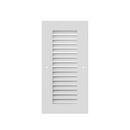 12 x 6 in. Commercial 1-way Return Grille in White Aluminum