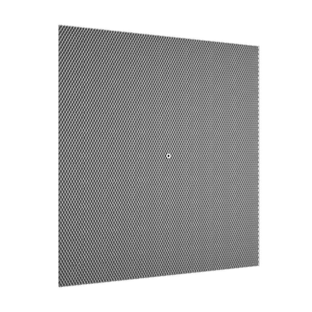 PROSELECT® Black 24 in. Commercial T-Bar Lay-In in Black with White 1-way Fiberglass 