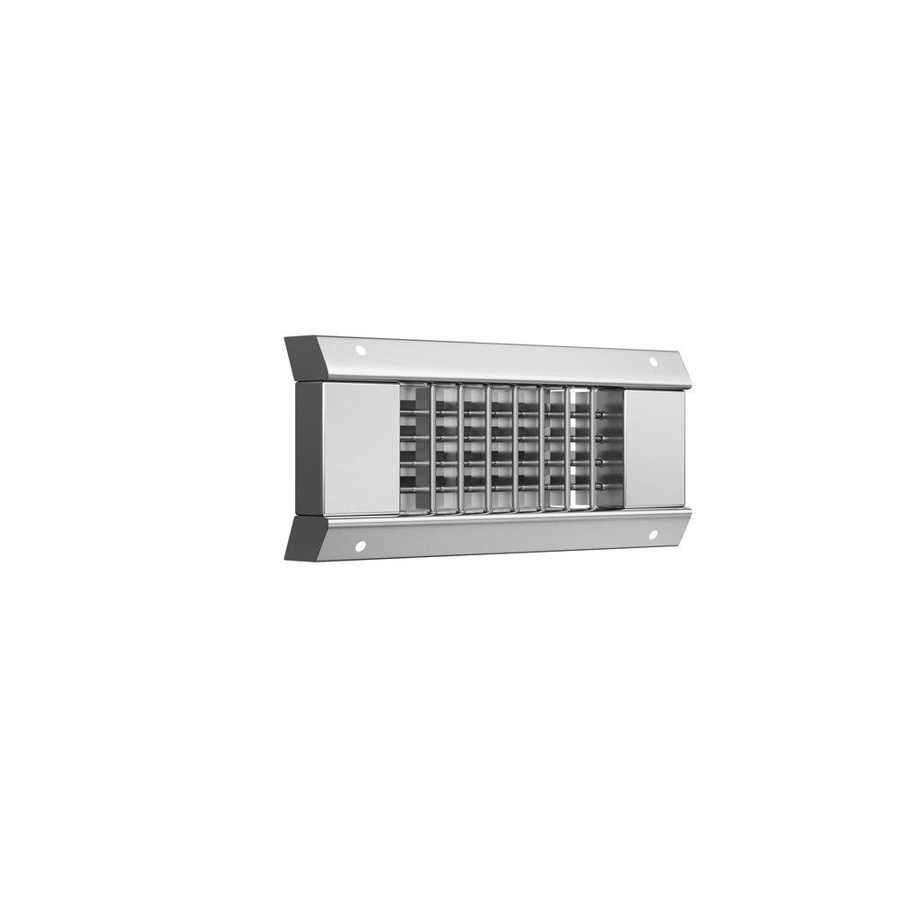 PROSELECT&reg; Steel 14 in. Galvanized Double Deflection Spiral Pipe Diffuser 