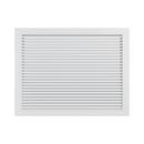 24 x 18 in. Filter Grille Horizontal Blade in White Aluminum
