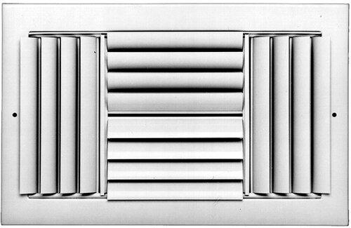PROSELECT&reg; White 12 in. Ceiling/Sidewall Register in White 