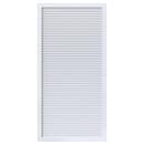 24 x 48 in. Filter Grille Horizontal Blade in White Aluminum
