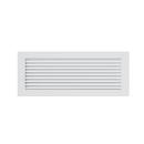 20 x 8 in. Commercial 1-way Return Grille in White Aluminum
