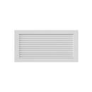 20 x 10 in. Aluminum Horizontal Blade Return Grill