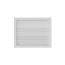 20 x 16 in. Commercial 1-way Return Grille in White Aluminum