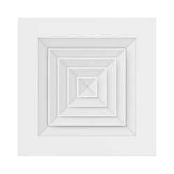 24 x 24 in. Commercial T-Bar Lay-In in White 4-way Steel