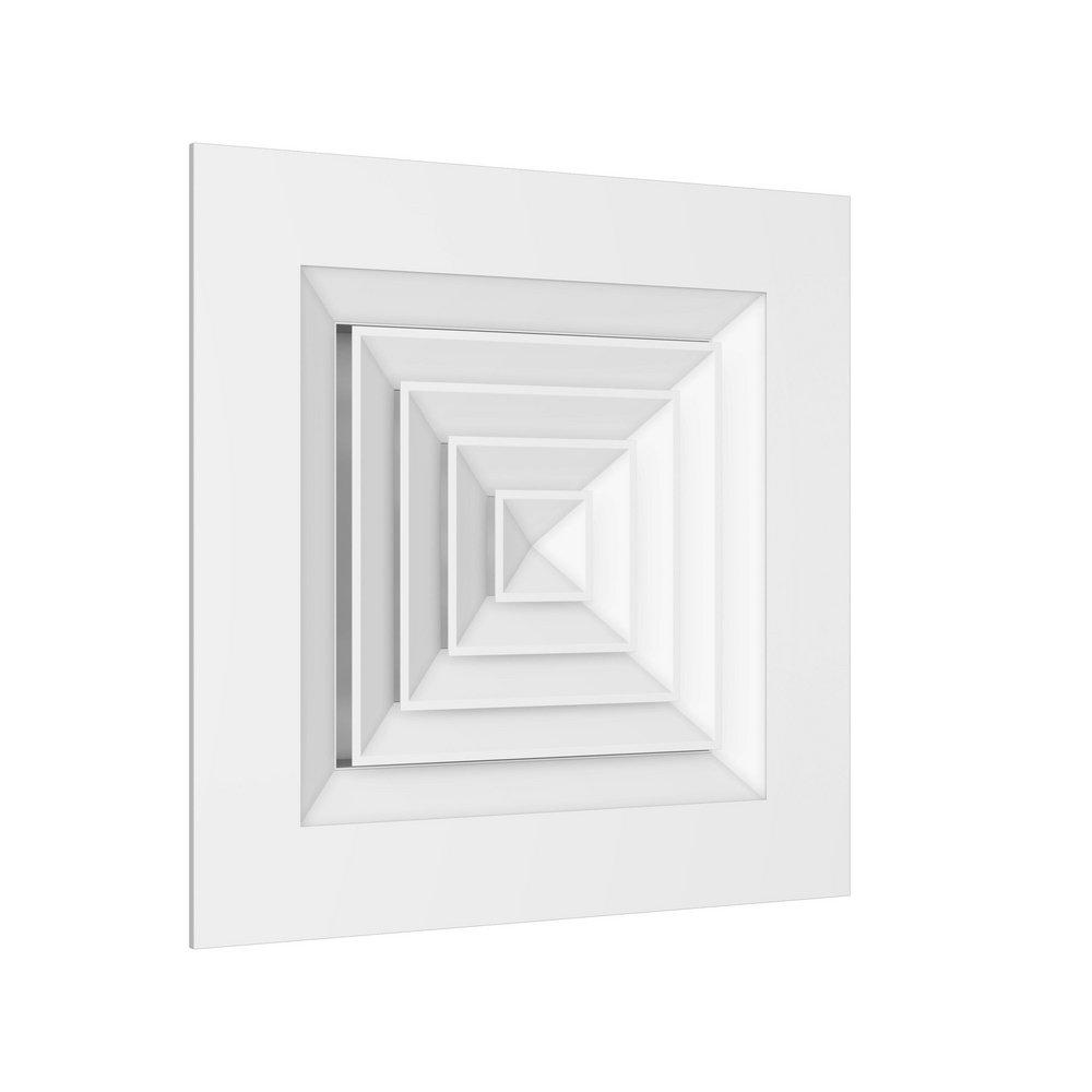 PROSELECT® White 24 in. Commercial T-Bar Lay-In in White 4-way Steel 