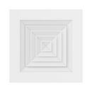 PROSELECT&reg; White 24 in. Commercial T-Bar Lay-In in White 4-way Steel 