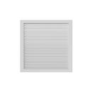 20 x 20 in. Commercial 1-way Return Grille in White Aluminum