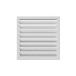 20 x 20 in. Commercial 1-way Return Grille in White Aluminum