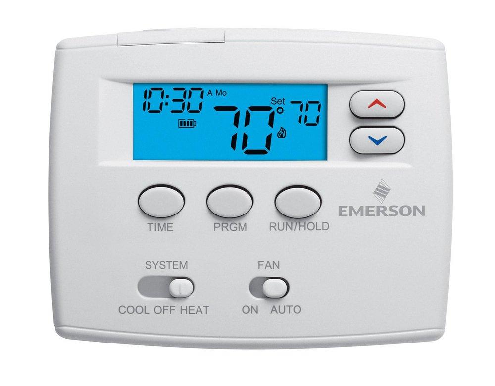 White-Rodgers White 1H/1C Programmable Thermostat 