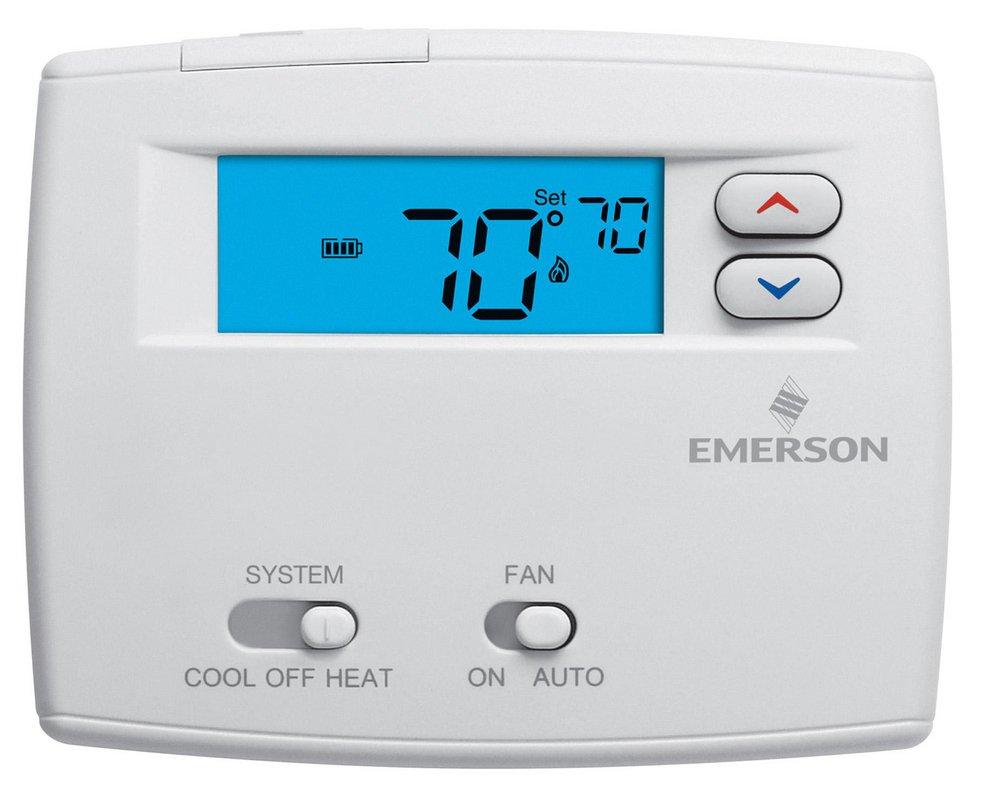White-Rodgers White 1H/1C Non-programmable Thermostat 