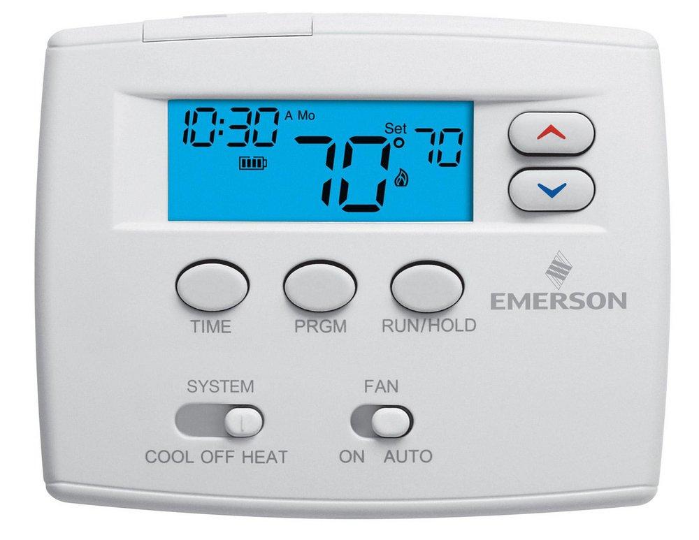 White-Rodgers White 1H/1C Programmable Thermostat 