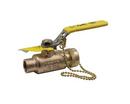 Apollo Valves Yellow Bronze Standard Port Solder x NPSH 600# Ball Valve 