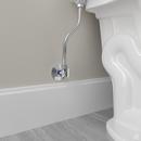 PROFLO® Chrome Plated Barbed x OD Compression Knob Angle Supply Stop Valve in Chrome Plated 