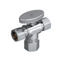 PROFLO® Chrome Plated Compression Lever Handle Angle Supply Stop Valve in Chrome Plated 