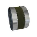 Hardcast 3 in. 28 ga Vinyl Flexible Duct Connector in Black 