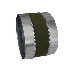 3 x 3 in. 28 ga Vinyl Flexible Duct Connector in Black