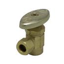 PROFLO® Polished Chrome 1/2 x 3/8 in. Sweat x Compression Knob Angle Supply Stop Valve 