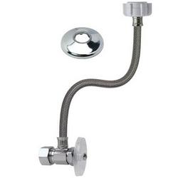 Sink 1/2 in x 3/8 in x 1/2 in. x 20 in. Supply Kit in Polished Chrome