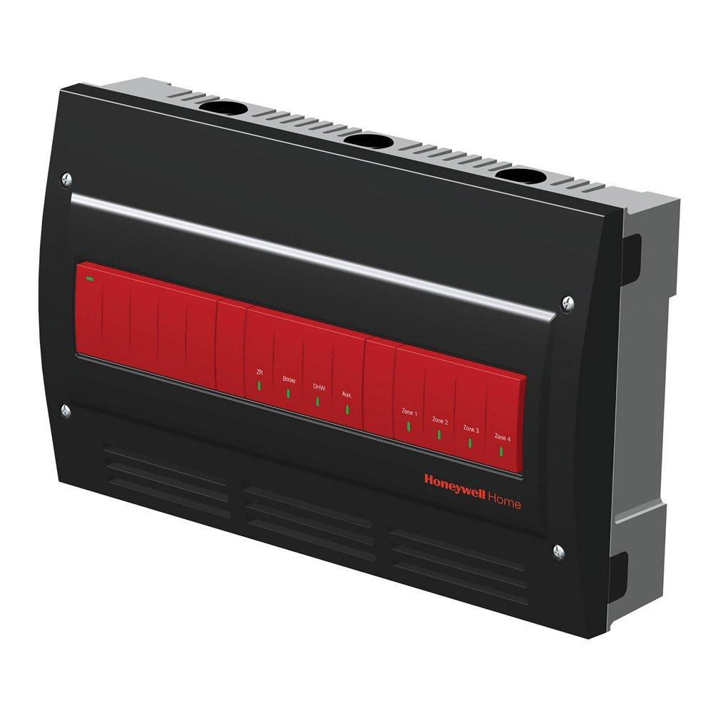 Honeywell Home Black 4-Zone Relay Panel with Zone Pump 