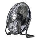 Air King America Inc Black 18 in. 3-Blade Floor Mount Pivoting Fan 