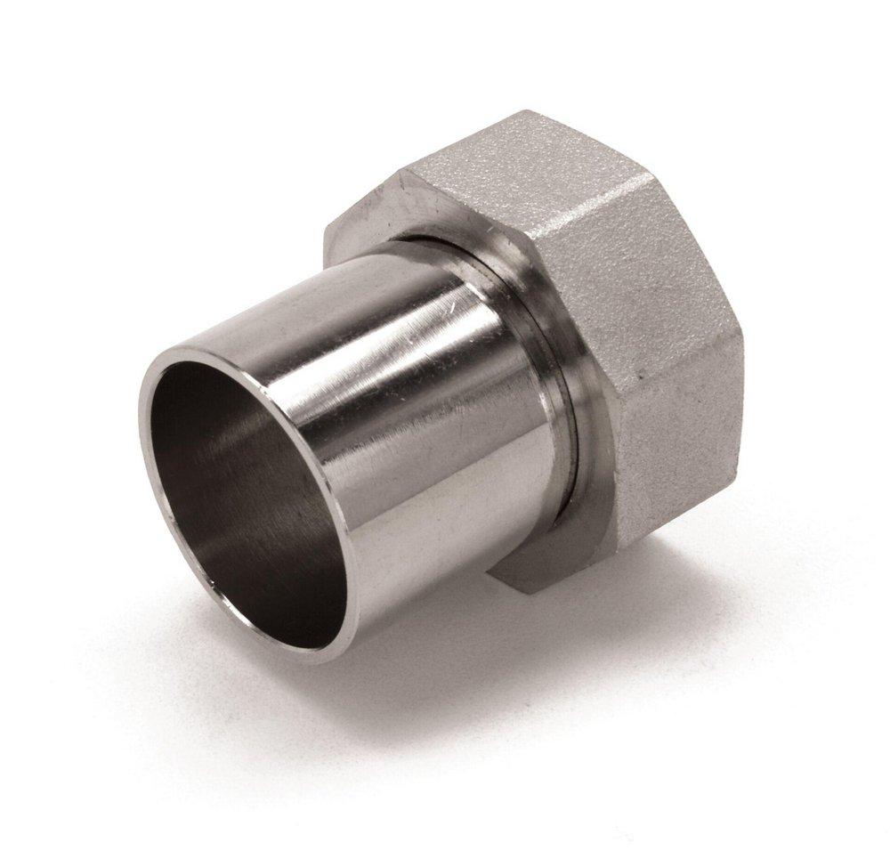 Watts Nickel Plated BSP x Female Sweat Stainless Steel Adapter 
