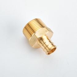 5/8 x 3/4 in. Crimp x MNPT Brass Reducing Adapter (Pack of 10)